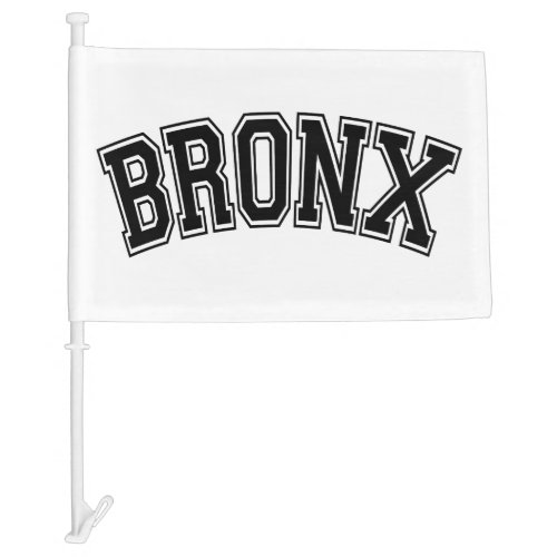 BRONX CAR FLAG