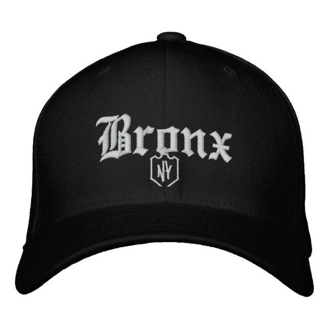 Bronx Embroidered Baseball Cap (Front)