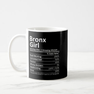 BRONX GIRL NY NEW YORK Funny City Home Roots USA G Coffee Mug