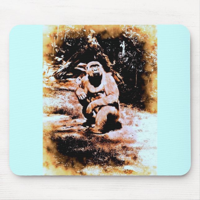 Bronx Gorilla Mouse Pad (Front)