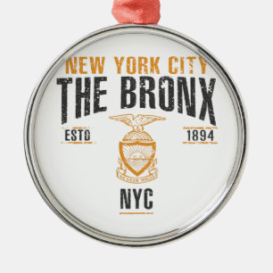 Bronx Metal Ornament