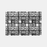 Bronx New York | Grunge Typography Rug