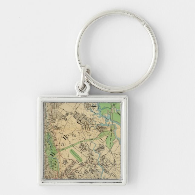 Bronx, New York Keychain (Front)