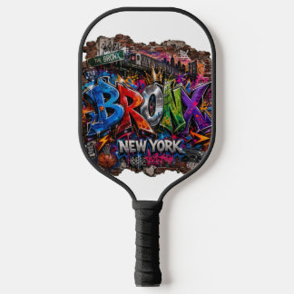 Bronx New York Urban Graffiti Street Art Pickleball Paddle