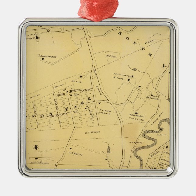 Bronx, NY Metal Ornament (Front)