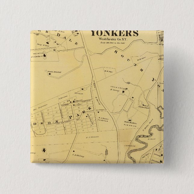 Bronx, NY Pinback Button (Front)