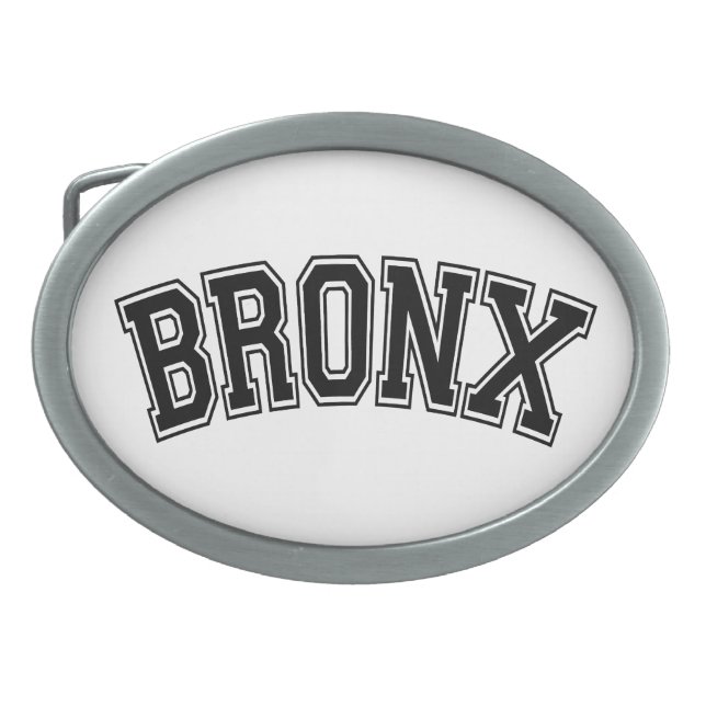 BRONX OVAL BELT BUCKLE (Front)