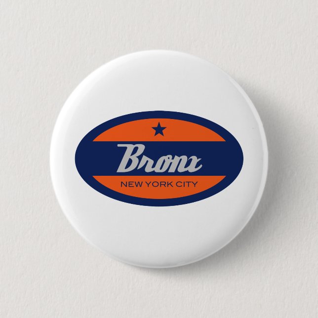 *Bronx Pinback Button (Front)