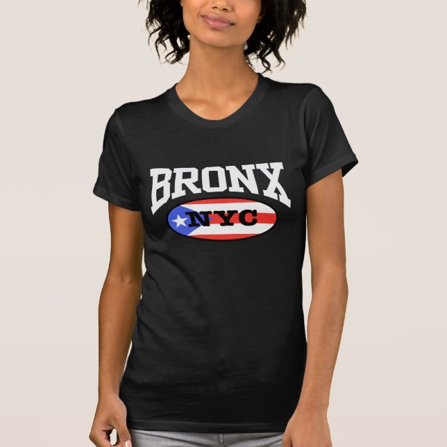 Bronx Puerto Rican T-Shirt (Front)