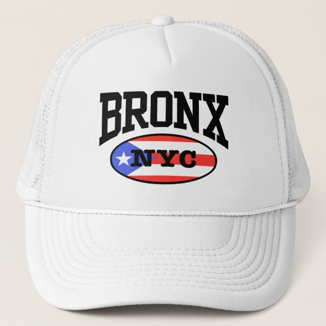 Bronx Puerto Rican Trucker Hat (Front)