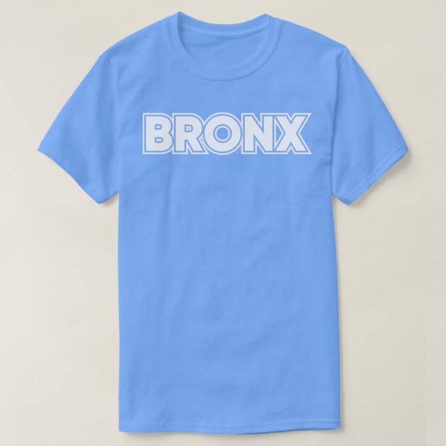 Bronx Typography Design TShirt (Design Front)