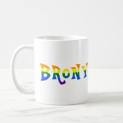 Brony Lover Mug - Rainbow