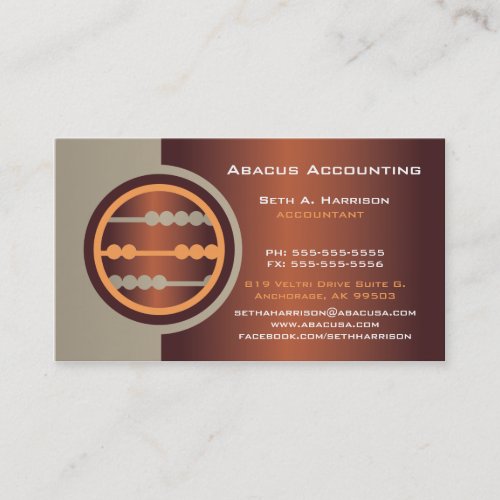 Abacus Accounting Business Cards