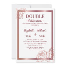  Bronze Adult Double Joint twin birthday  