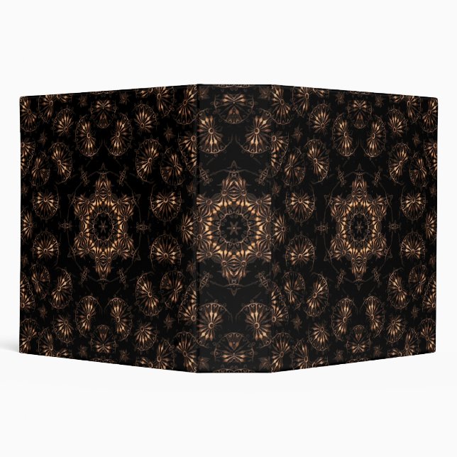 Bronze Age Mandala  3 Ring Binder (Background)