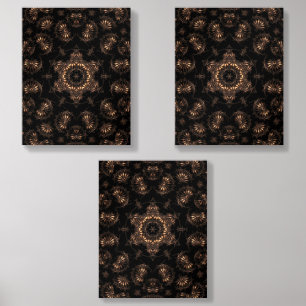Bronze Age Mandala Acrylic Photo Tile