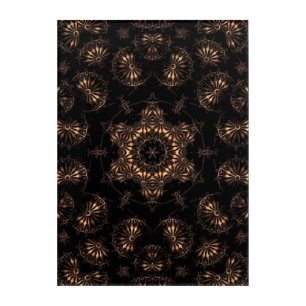 Bronze Age Mandala Acrylic Print