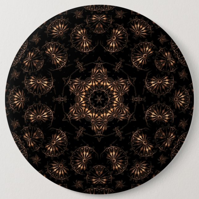 Bronze Age Mandala  Button (Front)