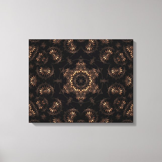 Bronze Age Mandala  Canvas Print (Front)