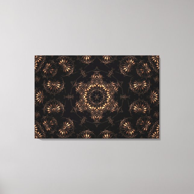 Bronze Age Mandala  Canvas Print (Front)