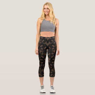 Bronze Age Mandala Capri Leggings