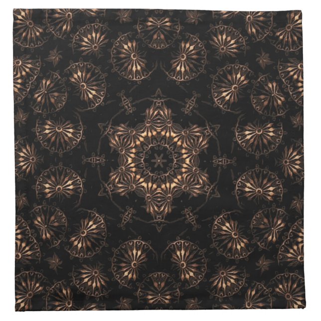 Bronze Age Mandala  Cloth Napkin (Front)