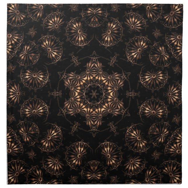 Bronze Age Mandala  Cloth Napkin (Front)