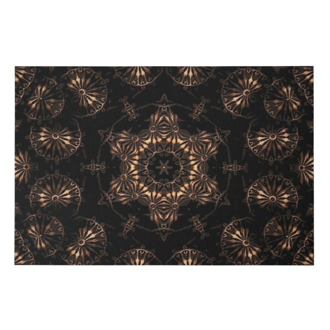 Bronze Age Mandala  Faux Canvas Print (Front)