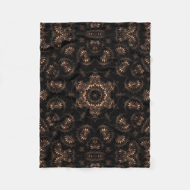 Bronze Age Mandala  Fleece Blanket (Front)