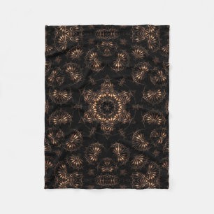 Bronze Age Mandala Fleece Blanket