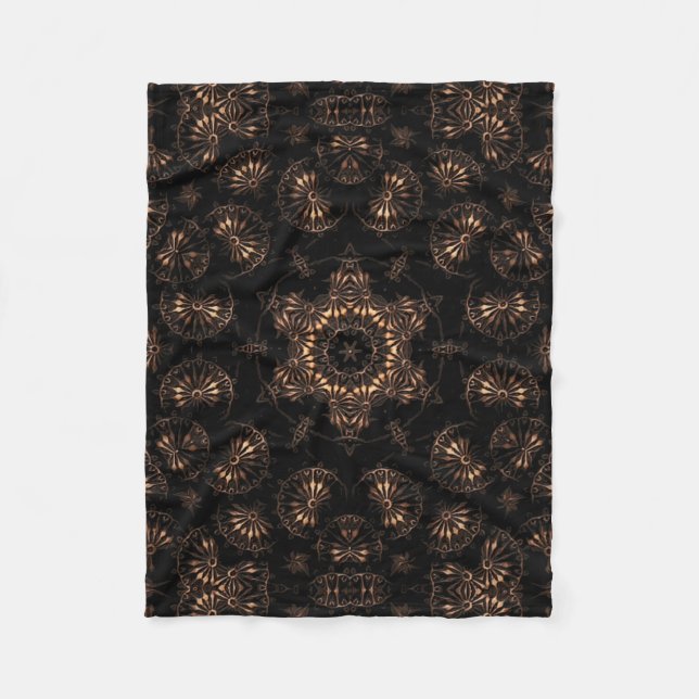 Bronze Age Mandala  Fleece Blanket (Front)