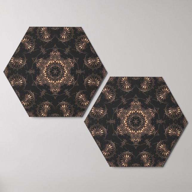 Bronze Age Mandala  Foam Core Photo Tile (Front)