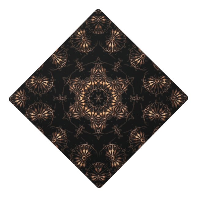 Bronze Age Mandala  Graduation Cap Topper (Front)