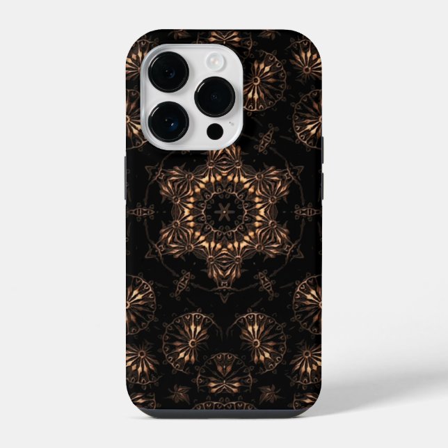 Bronze Age Mandala  iPhone Case (Back)