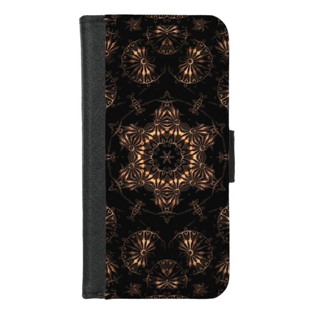Bronze Age Mandala  iPhone Wallet Case (Front)