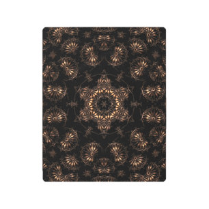 Bronze Age Mandala Metal Print