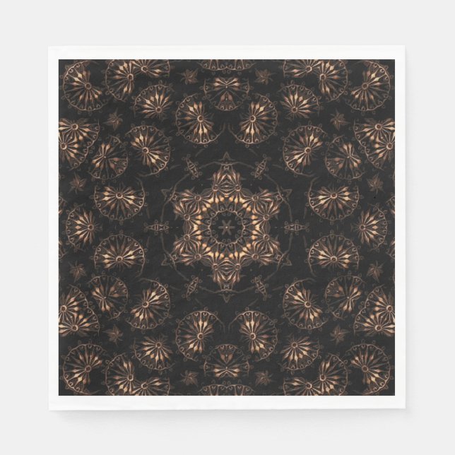 Bronze Age Mandala  Napkins (Front)
