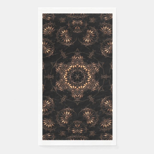 Bronze Age Mandala  Paper Guest Towels (Front)