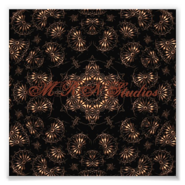 Bronze Age Mandala  Photo Print (Front)