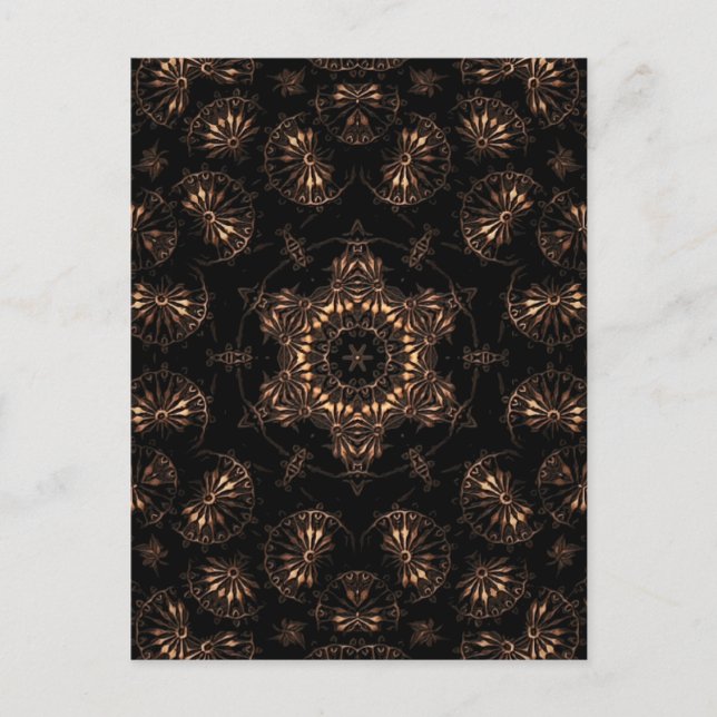 Bronze Age Mandala  Postcard (Front)