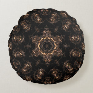 Bronze Age Mandala  Round Pillow