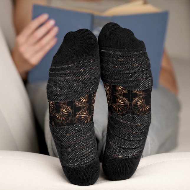 Bronze Age Mandala  Socks (Bottom)