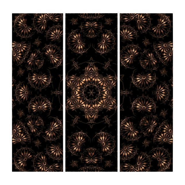 Bronze Age Mandala  Triptych (Front)