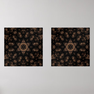Bronze Age Mandala  Wall Art Sets