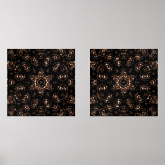 Bronze Age Mandala  Wall Art Sets (Front)