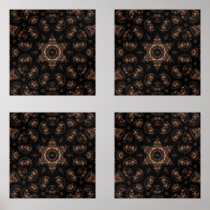 Bronze Age Mandala Wall Art Sets