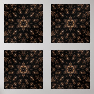 Bronze Age Mandala Wall Art Sets