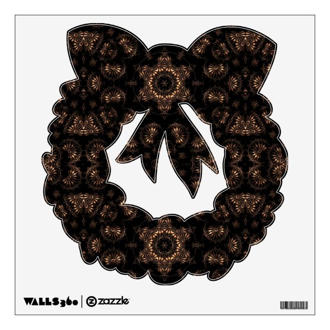 Bronze Age Mandala  Wall Decal (Front)