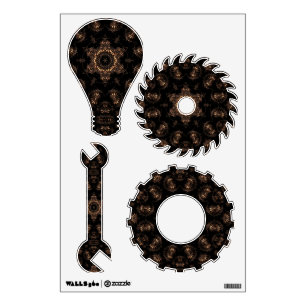 Bronze Age Mandala  Wall Decal