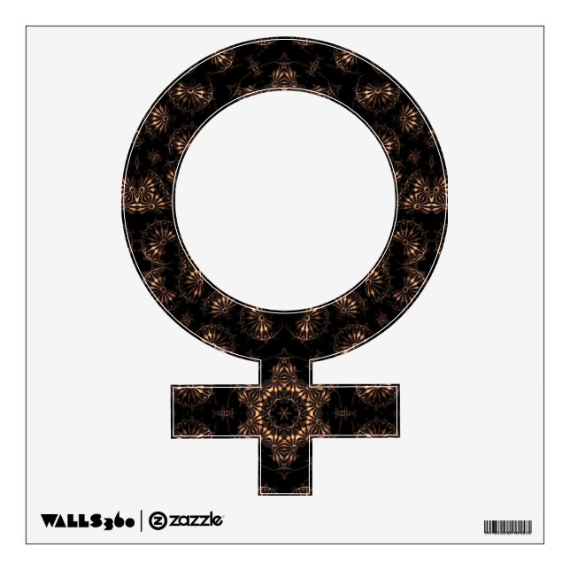 Bronze Age Mandala  Wall Decal (Front)